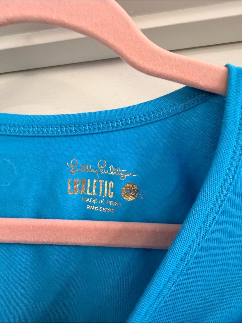 NWOT Lilly Pulitzer Luxletic Tarina Tee. Size XS - Picture 5 of 8